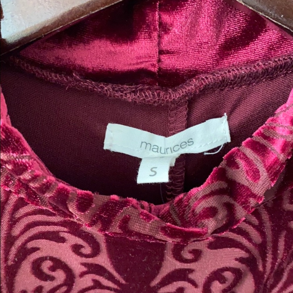 VELVET DRESS - Picture 4 of 5